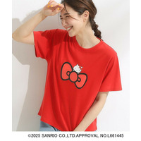 【HELLO KITTYコラボ】【SHOO ICE／汗染み軽減／UVカット】コンパクトTシャツ