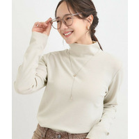 ラメスムースハイネックインナー