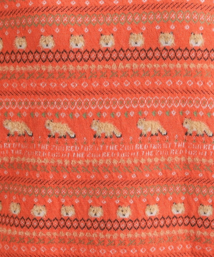 【旭山動物園応援商品】ノルディック柄 モールニット9