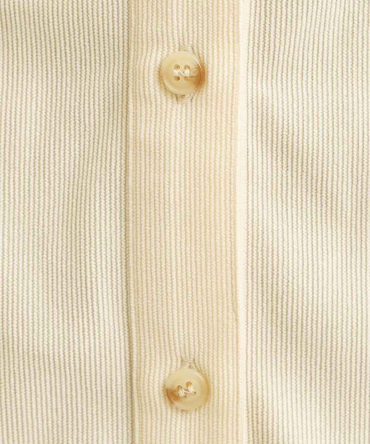 【旭山動物園応援商品】ワンポイント刺繍 コーデュロイシャツ18