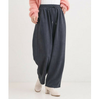 スエード調カーブパンツ