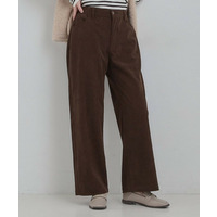 コーデュロイ ワイドストレートパンツ