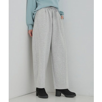 【あったか】裏起毛ストーン付きスウェットカーブパンツ