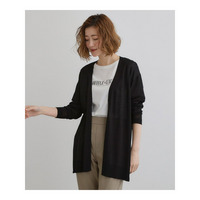 【接触冷感/UVカットetc】夏に嬉しい機能付き！ベーシックロングカーディガン