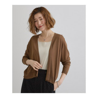 【接触冷感/UVカットetc】夏に嬉しい機能付き！ベーシックショートカーディガン