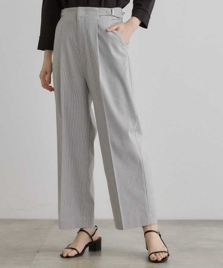 【接触冷感】ハイパーストレッチワイドパンツ10