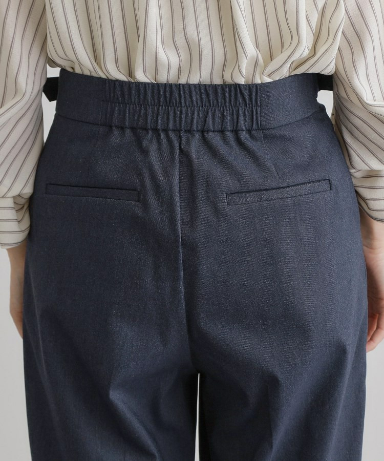 【接触冷感】ハイパーストレッチワイドパンツ19