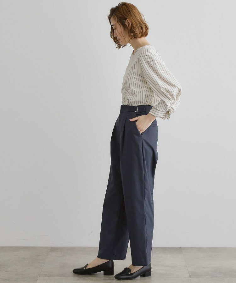 【接触冷感】ハイパーストレッチワイドパンツ4