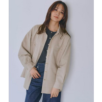 【カセット服/選べる着丈】洗濯機で洗えるオーバーシャツ