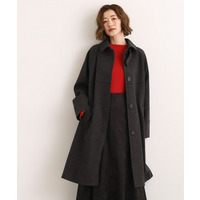 クラシカルな佇まい 大人のステンカラーロングコート