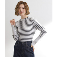 【吸湿発熱／帯電防止】ハイネックリブプルオーバー