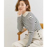 プリーツレイヤードニットプルオーバー