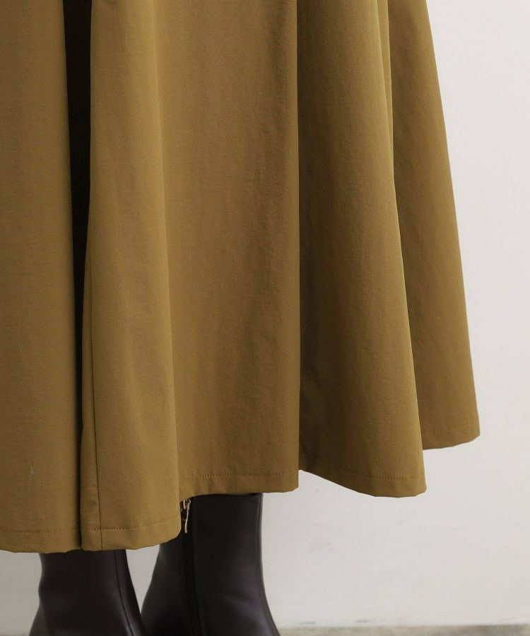 もっちりナイロンストレッチトラペーズスカート20