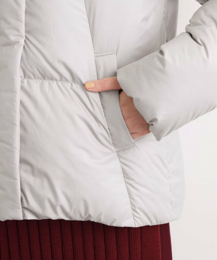 【名品アウター/800FP・多機能】つつまれダウンショート23