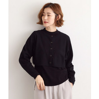 【2WAY】クロップドカーディガンアンサンブル