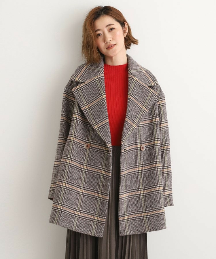 ふんわりまとう、オーバーサイズテーラーコート1