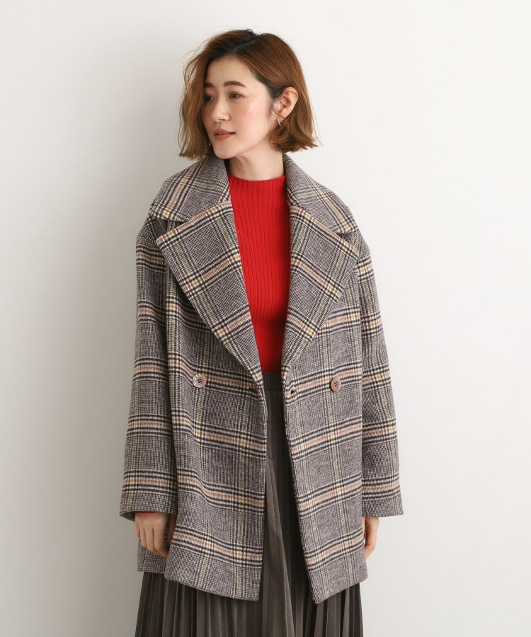 ふんわりまとう、オーバーサイズテーラーコート10