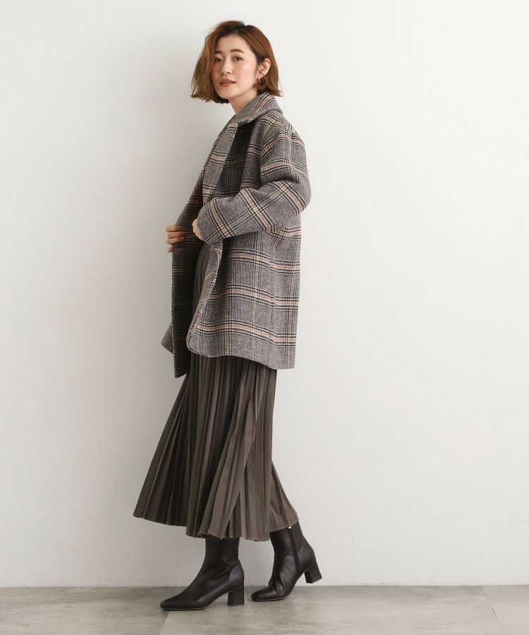 ふんわりまとう、オーバーサイズテーラーコート11