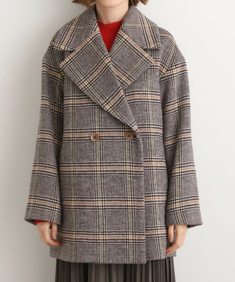 ふんわりまとう、オーバーサイズテーラーコート14