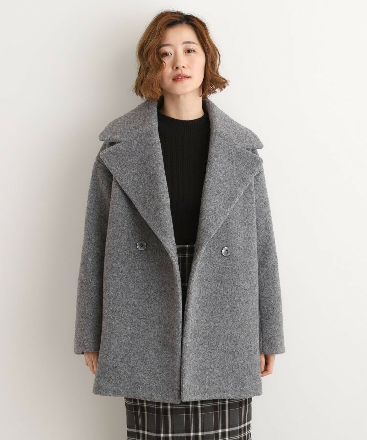 ふんわりまとう、オーバーサイズテーラーコート3