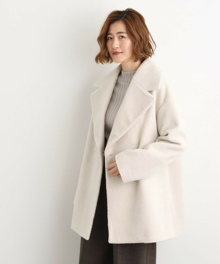 ふんわりまとう、オーバーサイズテーラーコート6