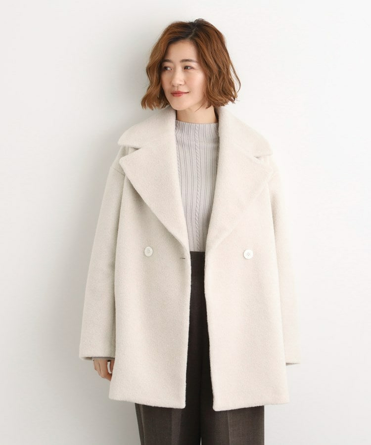 ふんわりまとう、オーバーサイズテーラーコート1