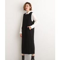 【2WAY/美シルエット】着こなし自在のジャンドレワンピース