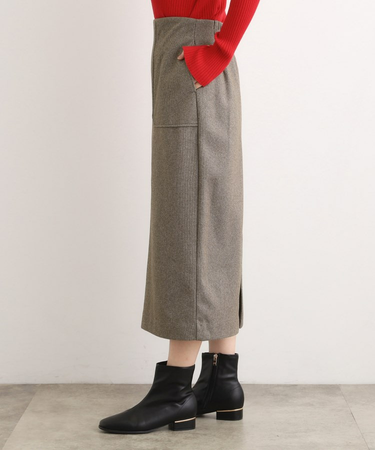 起毛ジャカードナロースカート15