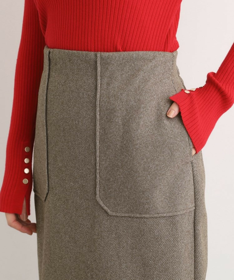 起毛ジャカードナロースカート17