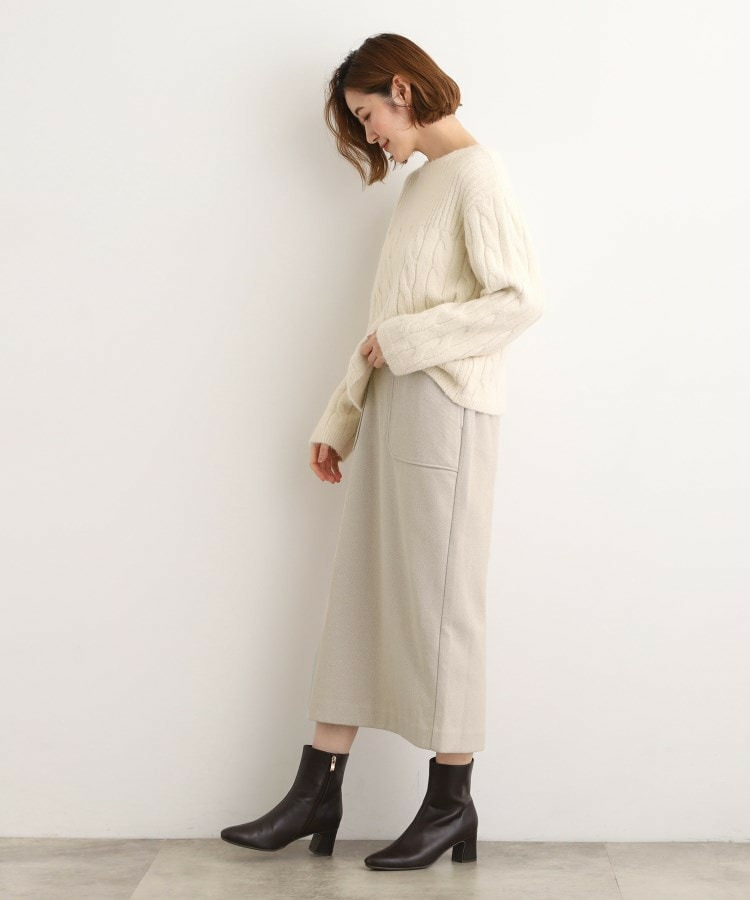 起毛ジャカードナロースカート4