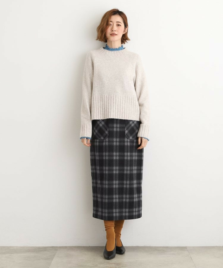 起毛ジャカードナロースカート7