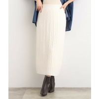 【SETITEM】ケーブルニットスカート