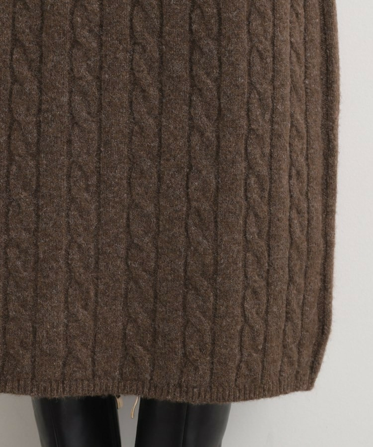 【SETITEM】ケーブルニットスカート20