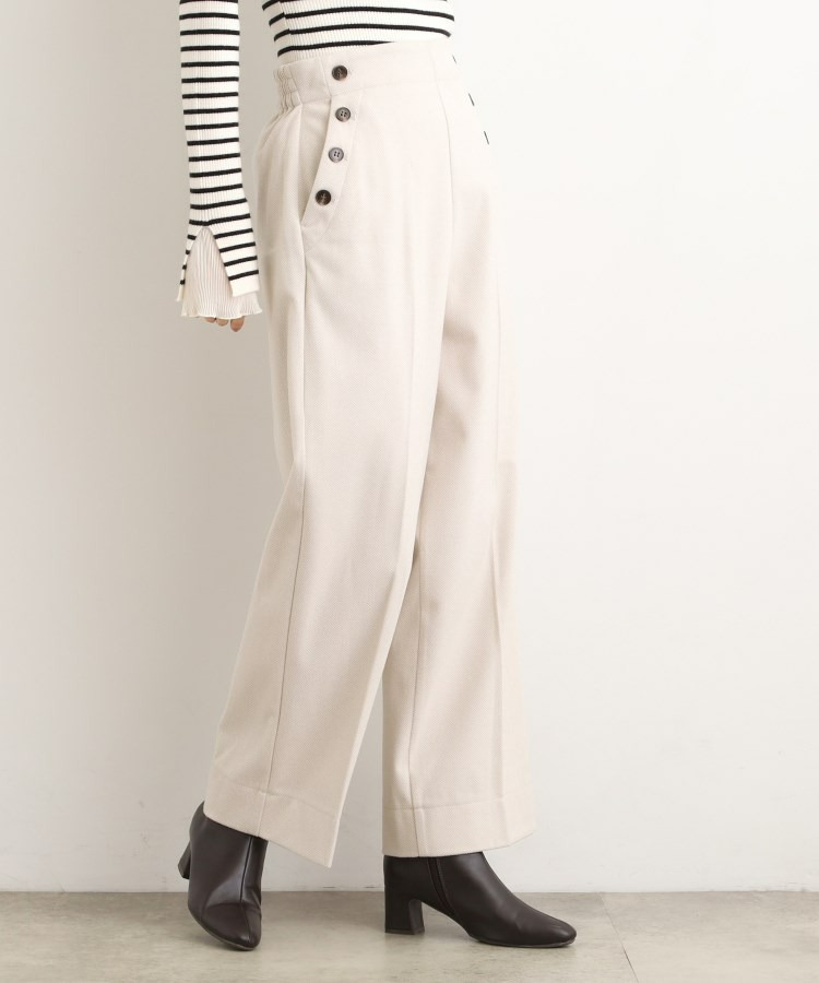 【洗える/美シルエット】マリンワイドパンツ12