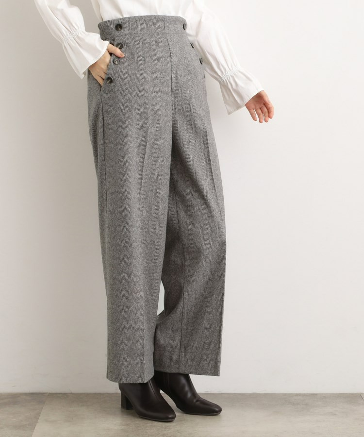 【洗える/美シルエット】マリンワイドパンツ16