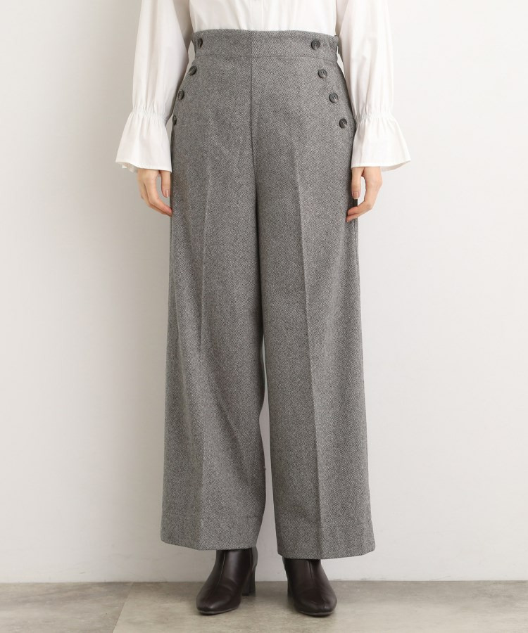 【洗える/美シルエット】マリンワイドパンツ20