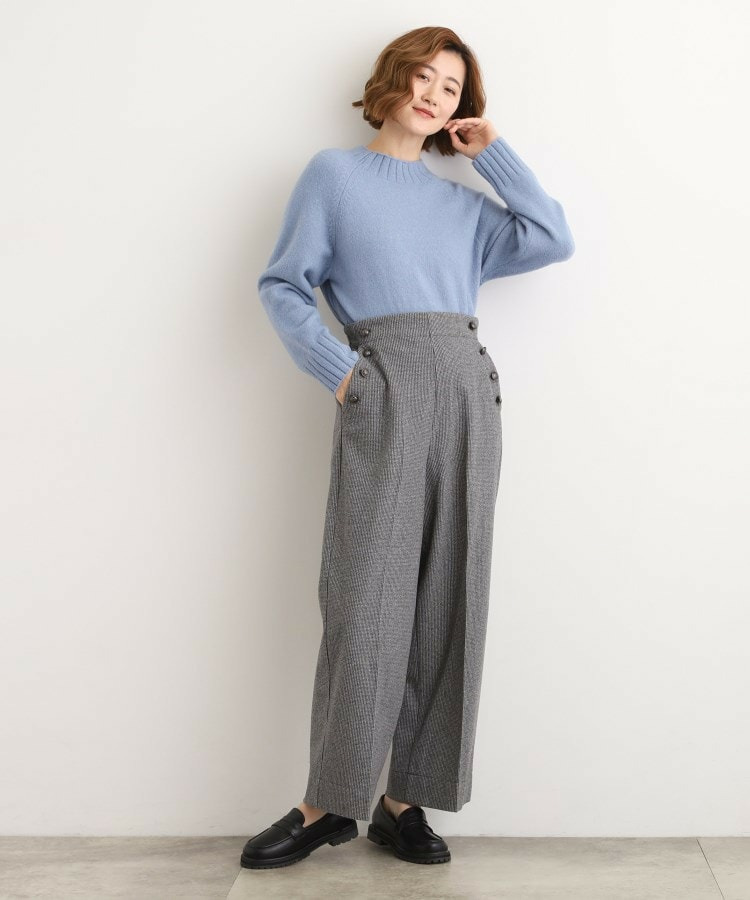 【洗える/美シルエット】マリンワイドパンツ4