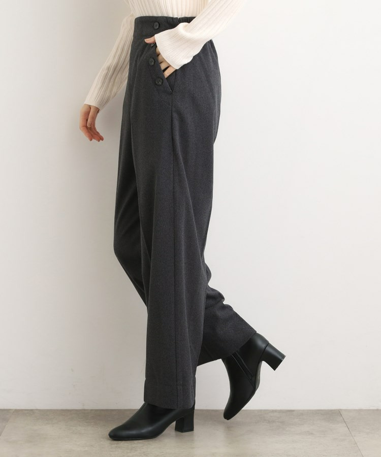 【洗える/美シルエット】マリンワイドパンツ6