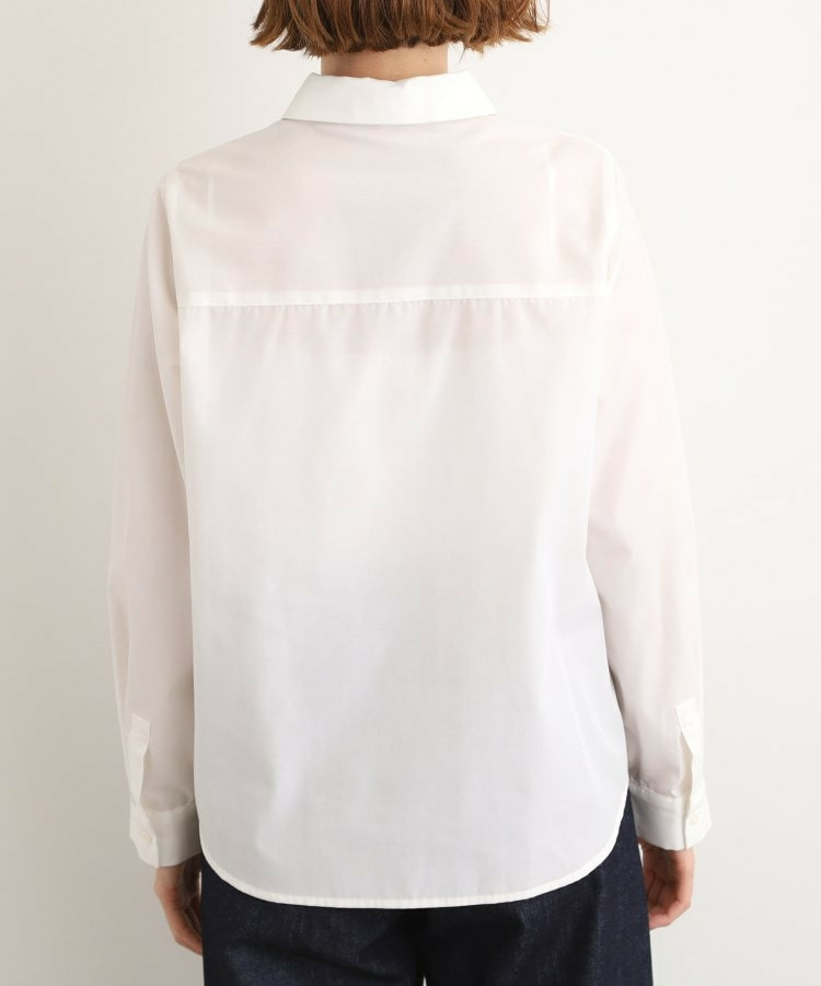 オーガンジーレイヤードシャツ12