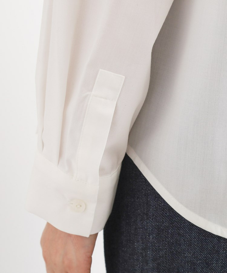 オーガンジーレイヤードシャツ15