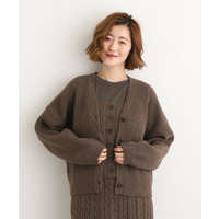 【SETITEM】オーバーサイズ畔カーディガン