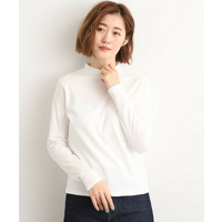 【吸湿発熱】秋冬のレイヤードを格上げ　コットンハイネックプルオーバー