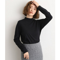 【吸湿発熱】秋冬のレイヤードを格上げ　コットンハイネックプルオーバー