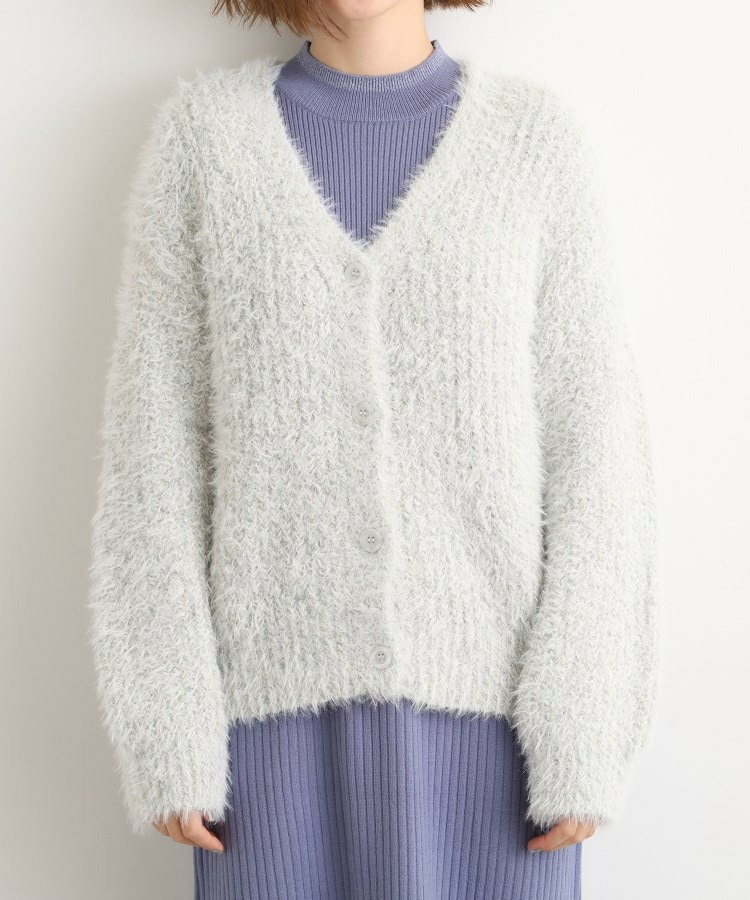 オーバーサイズフェザーカーディガン11
