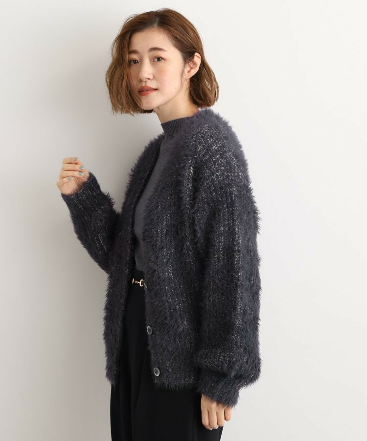 オーバーサイズフェザーカーディガン8