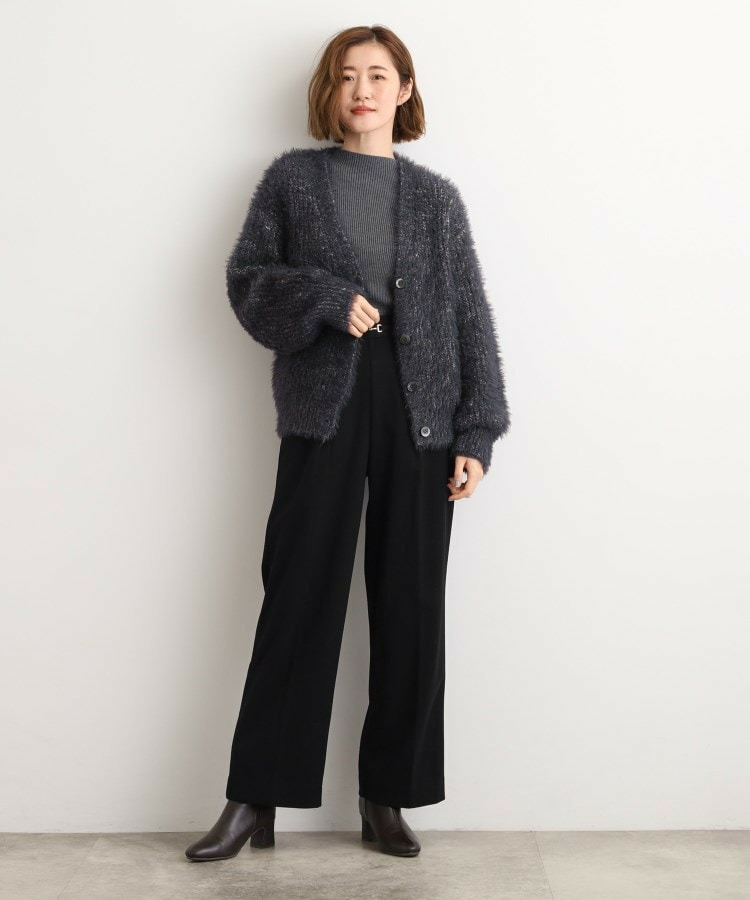 オーバーサイズフェザーカーディガン9