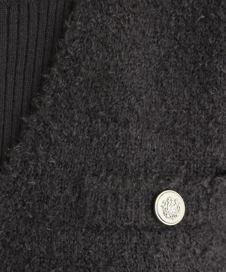 【2点SET/体型カバー】一枚で決まる、ペプラムベスト×ニットワンピース10