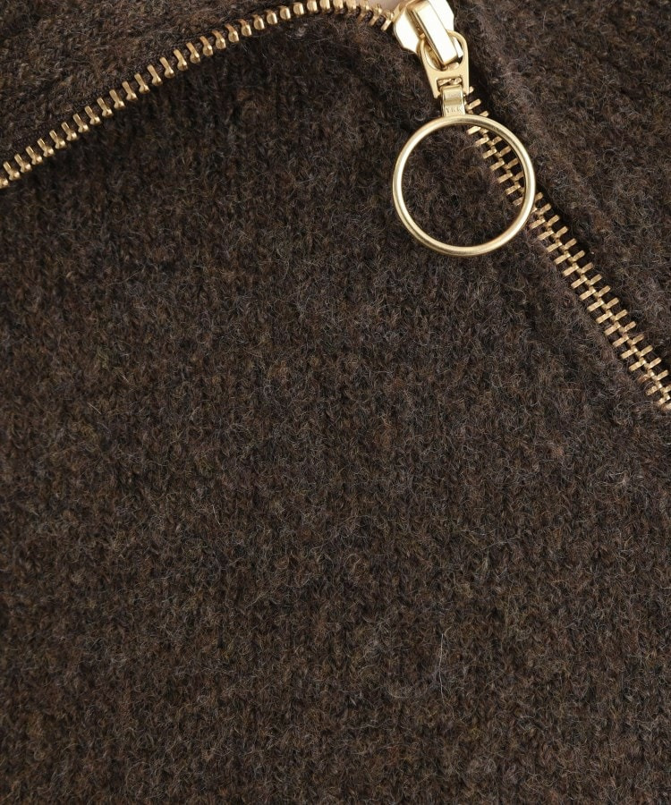 サイドジップカラーニットプルオーバー13