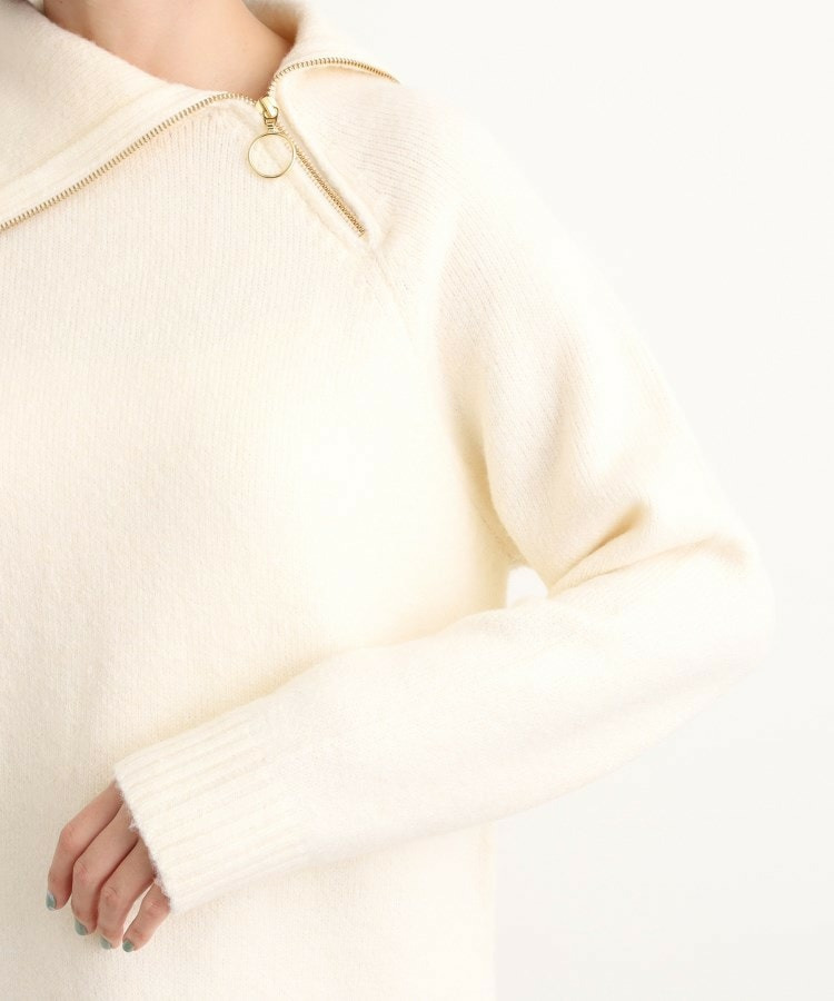 サイドジップカラーニットプルオーバー18