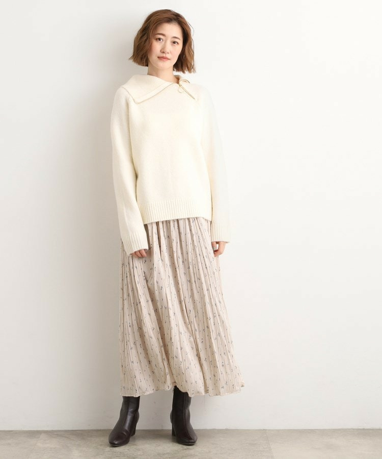 サイドジップカラーニットプルオーバー4